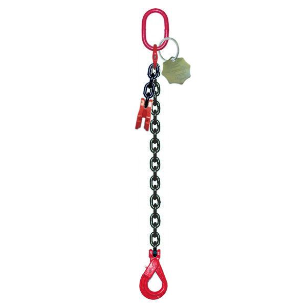 Enpartigt kättingredskap G80 (LOK1) 1120–12500 kg