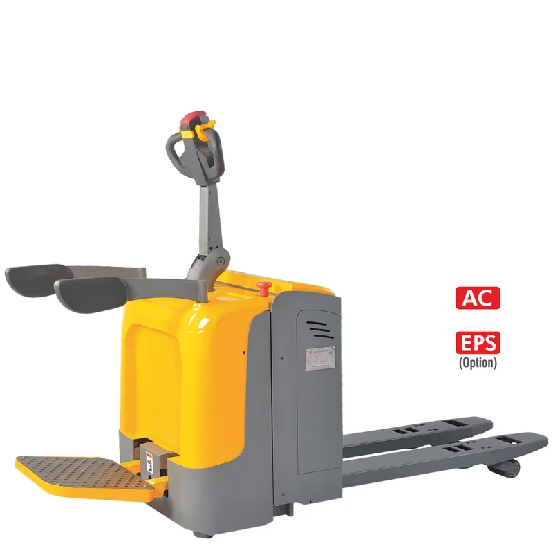 Åkbar elektrisk pallyftare med förarplattform (EPV20-P/EPV25-P) 2000–2500 kg