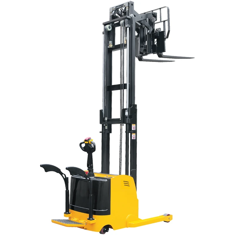 Åkbar elektrisk skjutstativtruck med magnetventilstyrning (EVV15DDS/EVV20DDS-P), 1500–2000 kg, 2000–6000 mm