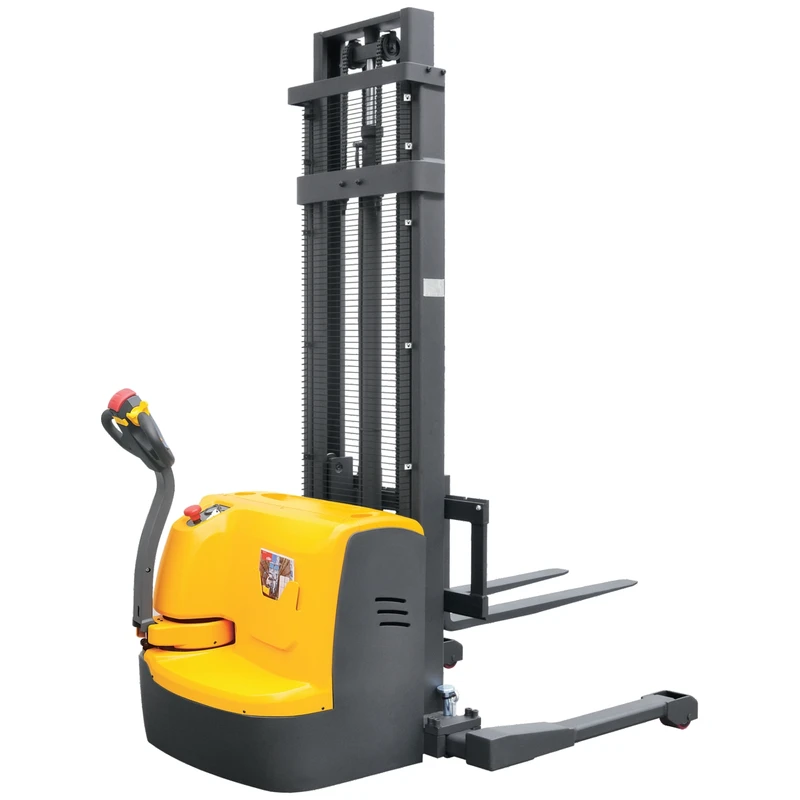 Helelektrisk ledstaplare med stödben (EVV10-PV/EVV12-PV/EVV15-PV) 1000–1500 kg, 1600–5600 mm
