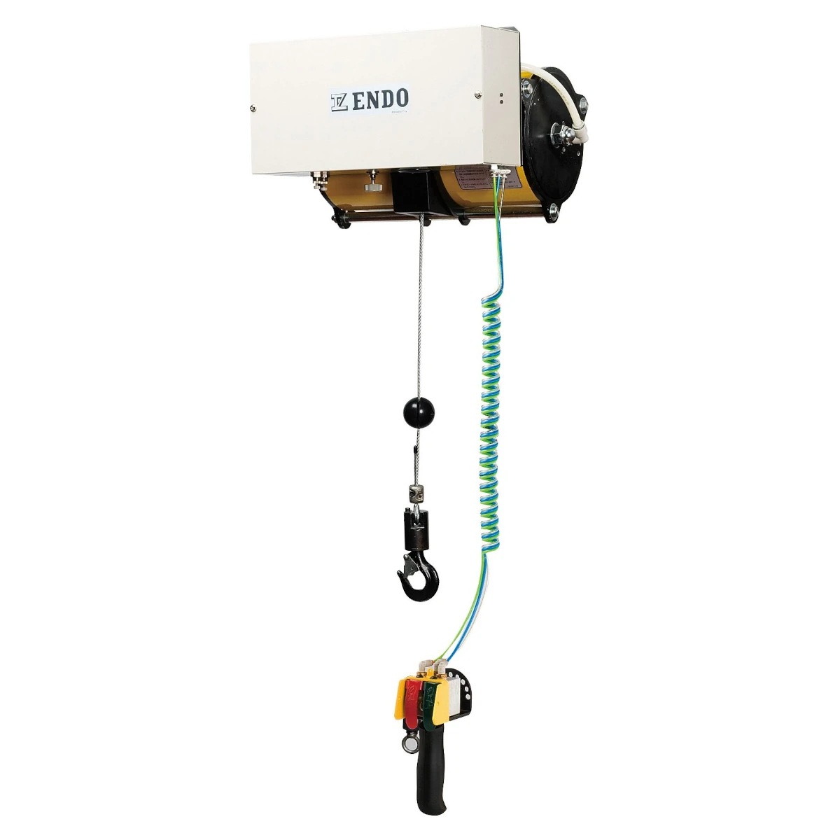 ENDO automatiskt ATEX-klassat tryckluftsdrivet balansblock EHB (modul ABC-5P-B) 0–85 kg