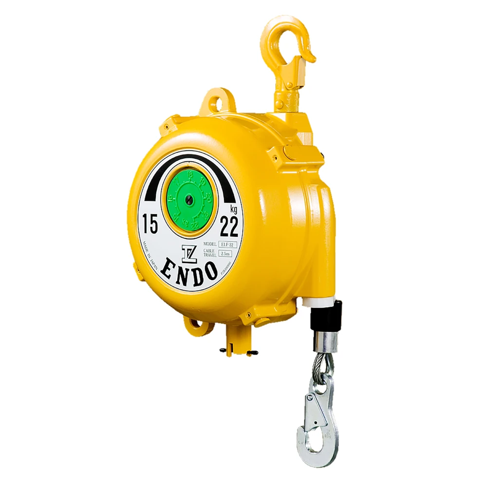 ENDO fjäderbalanserare med långt slag (ELF-22), 15–22 kg
