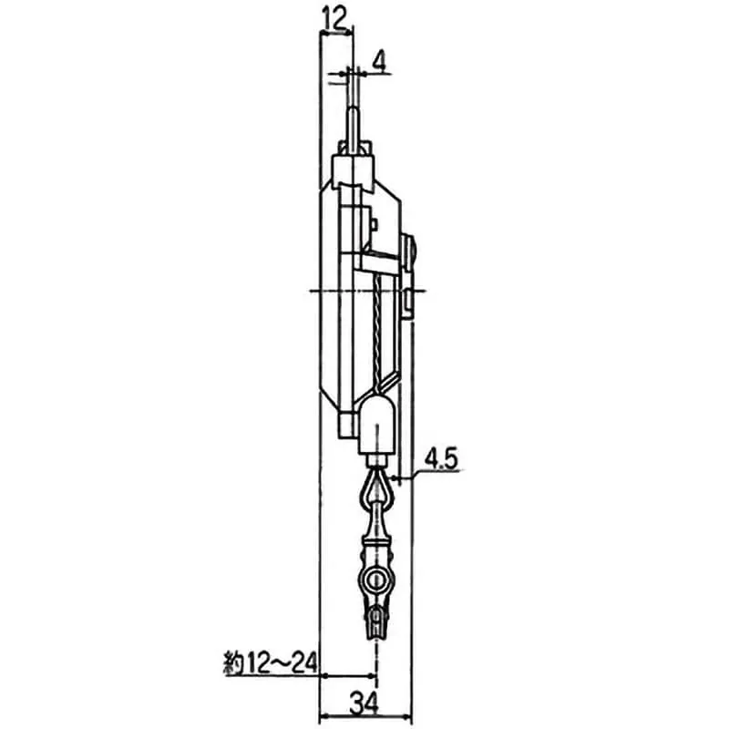 ENDO fjäderbalanserare med nollgravitation EK-00, 0,5–1,5 kg – bild 4