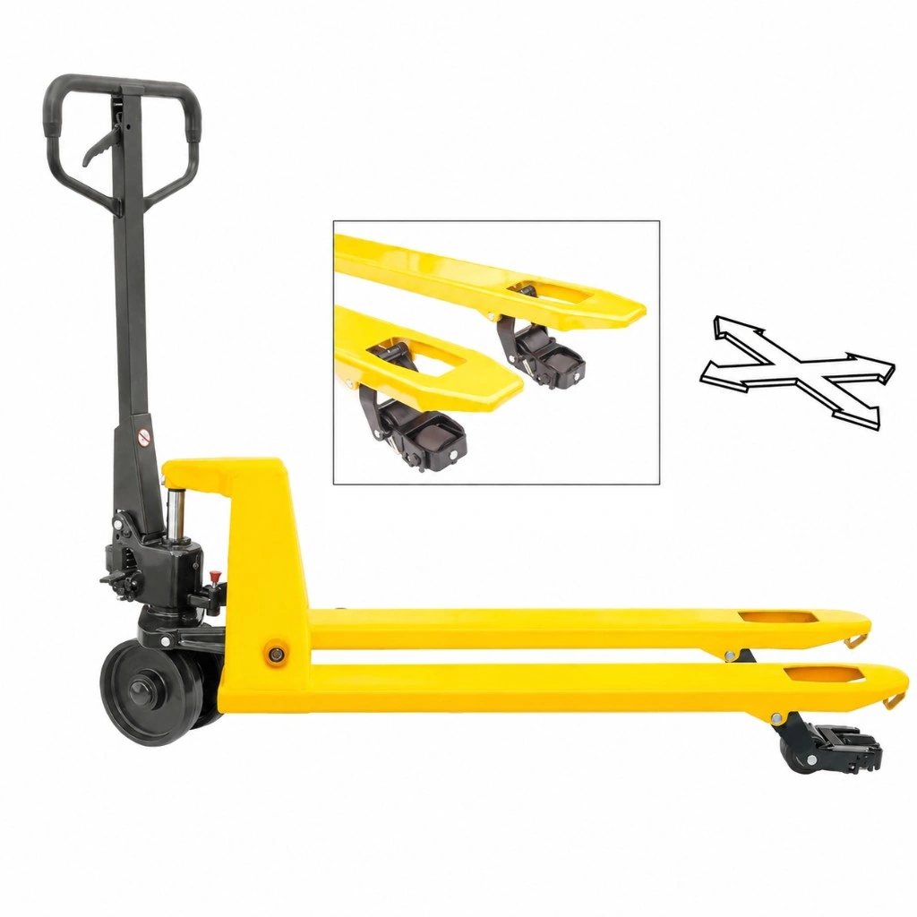 Fyrvägs manuell pallyftare (RPV2500CS) 2500 kg
