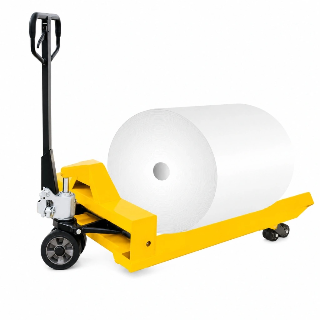 Manuell pallyftare för rullar (RPV1000PN) 1000 kg