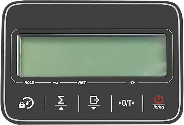 6-tums LCD-skärm på pallyftare med våg RPVV2500