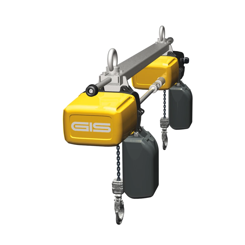 GIS GPS synkroniserade elektriska kättingtelfrar för långa laster 500–5000 kg