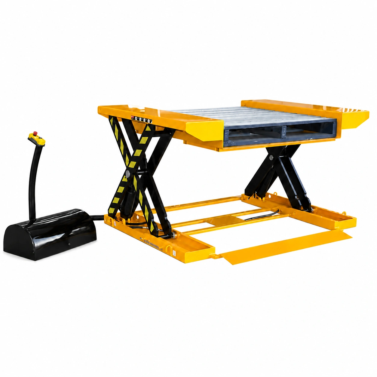 Ultralågt lyftbord med ramp 500–1500 kg