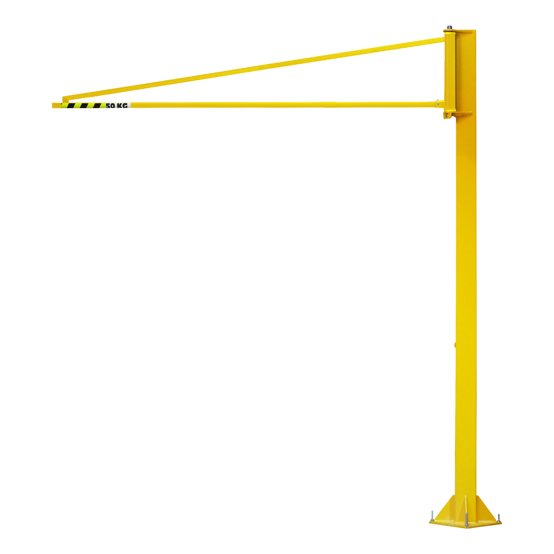 Lätt pelarsvängkran för verktygshållare (LSDS), 270°, 50–100 kg