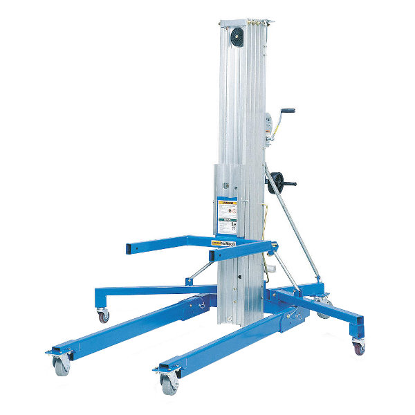 Manuell materiallyft (VVR) 200–350 kg, 3000–7400 mm
