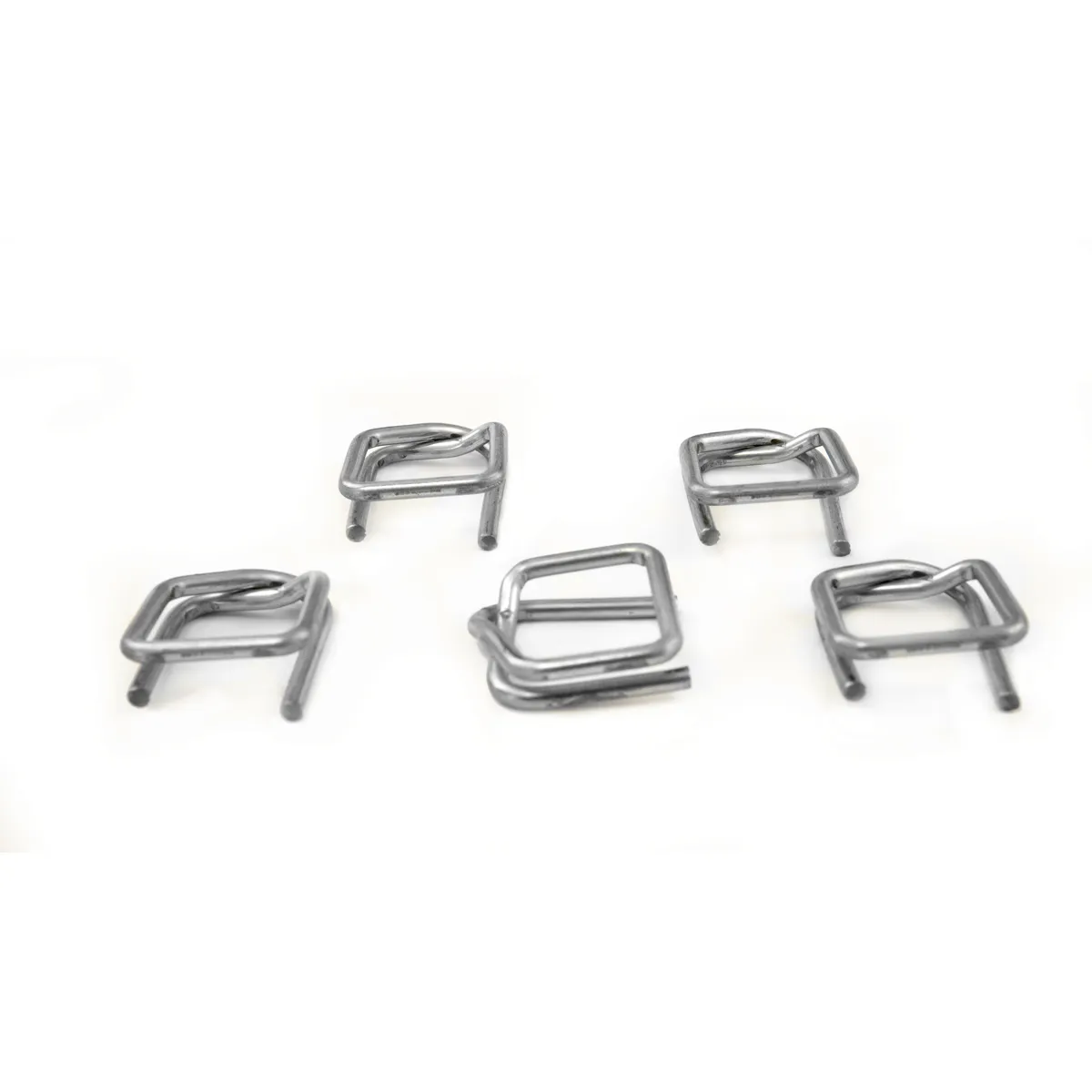 Galvaniserade spännen för polyesterband (BUCKLES-13G) 13 mm