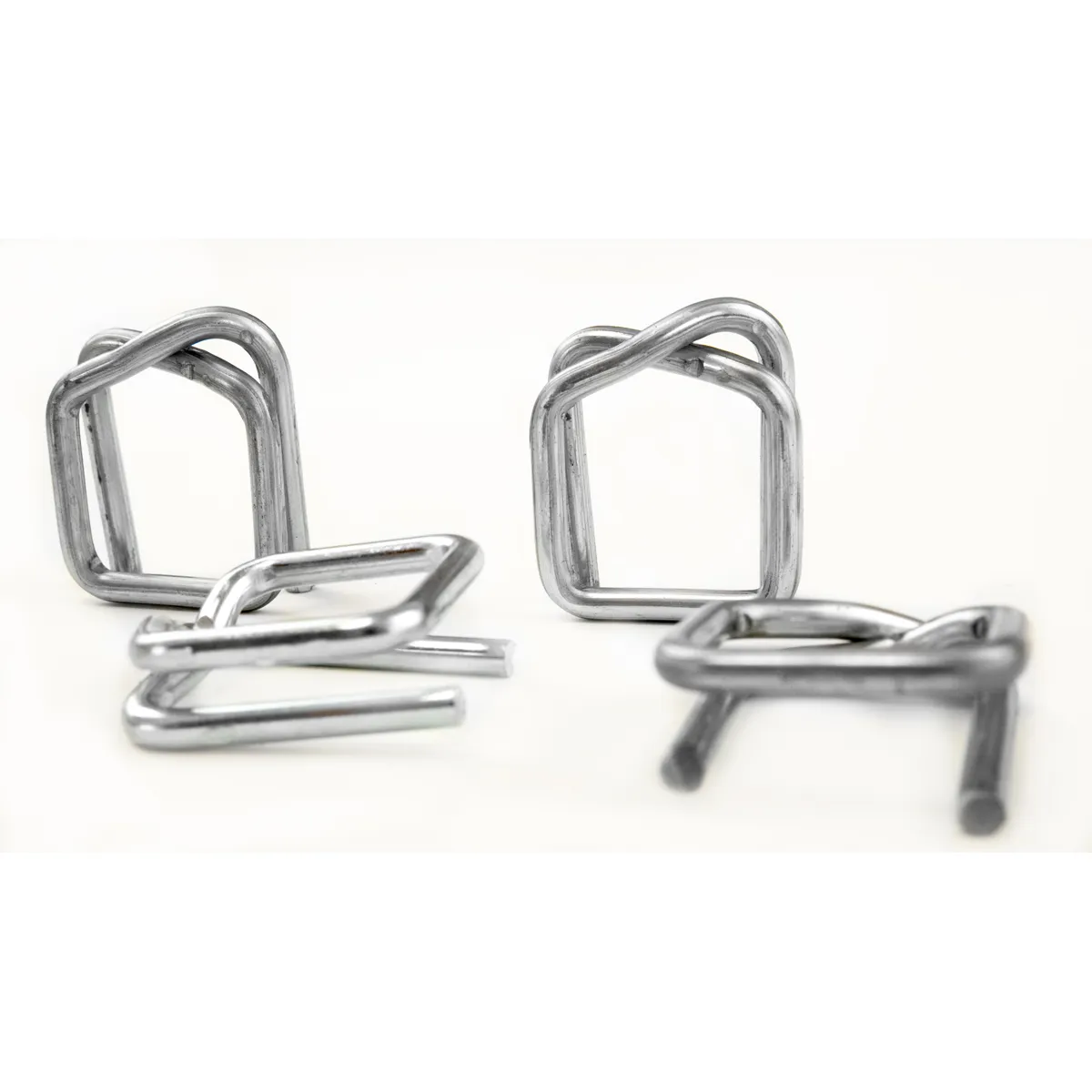 BUCKLES-19G galvaniserade metallspännen för 19 mm PET-band