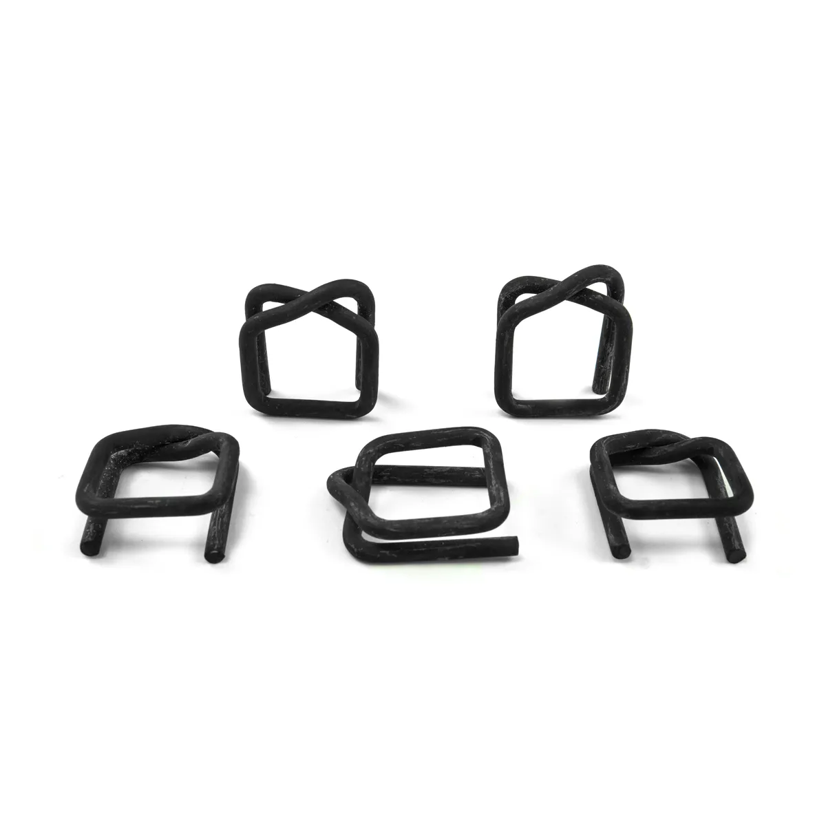 Fosfaterade låsbleck för polyesterband (BUCKLES-25F) 25 mm