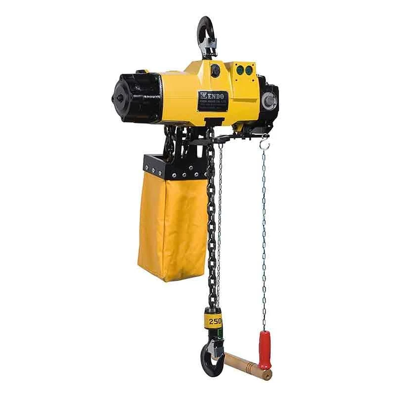 ENDO ATEX tryckluftsdriven kättingtelfer (EHV-serien) 250–1000 kg