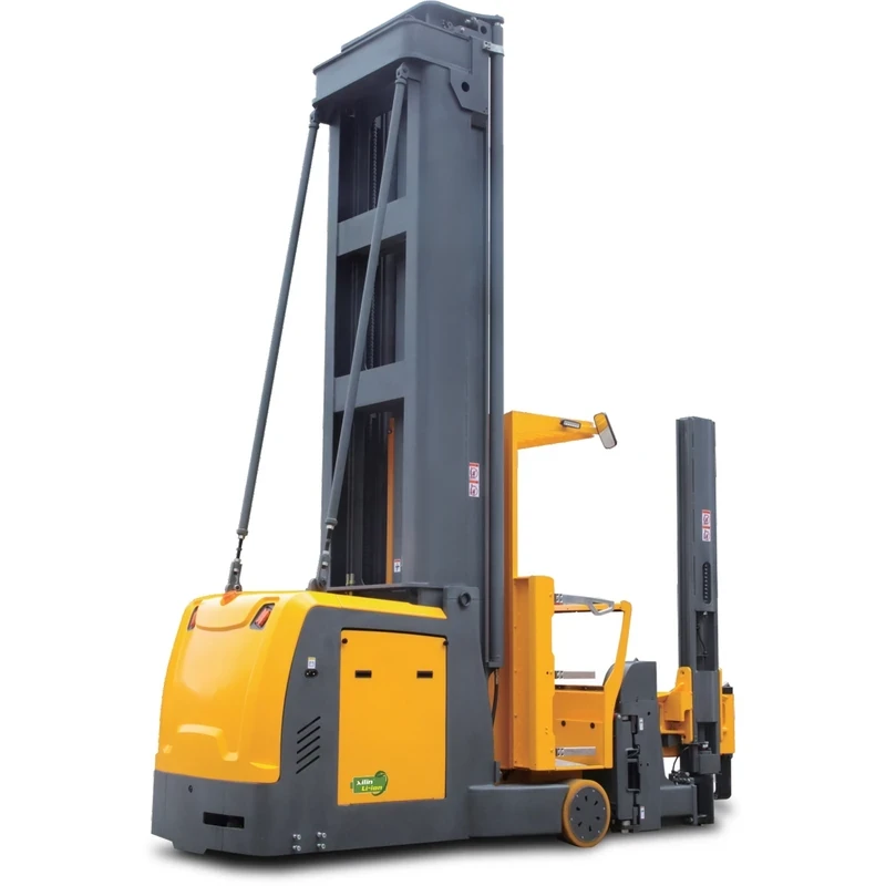 Smalgångstruck med upplyft förarhytt (REV15TS), 1 500 kg, 9 200–13 000 mm