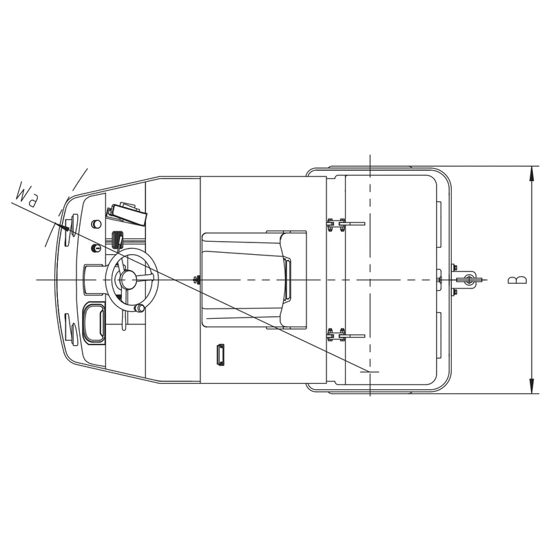 Elektrisk lagerdragtruck MVEV20/MVEV30 med hydraulisk färdbroms
