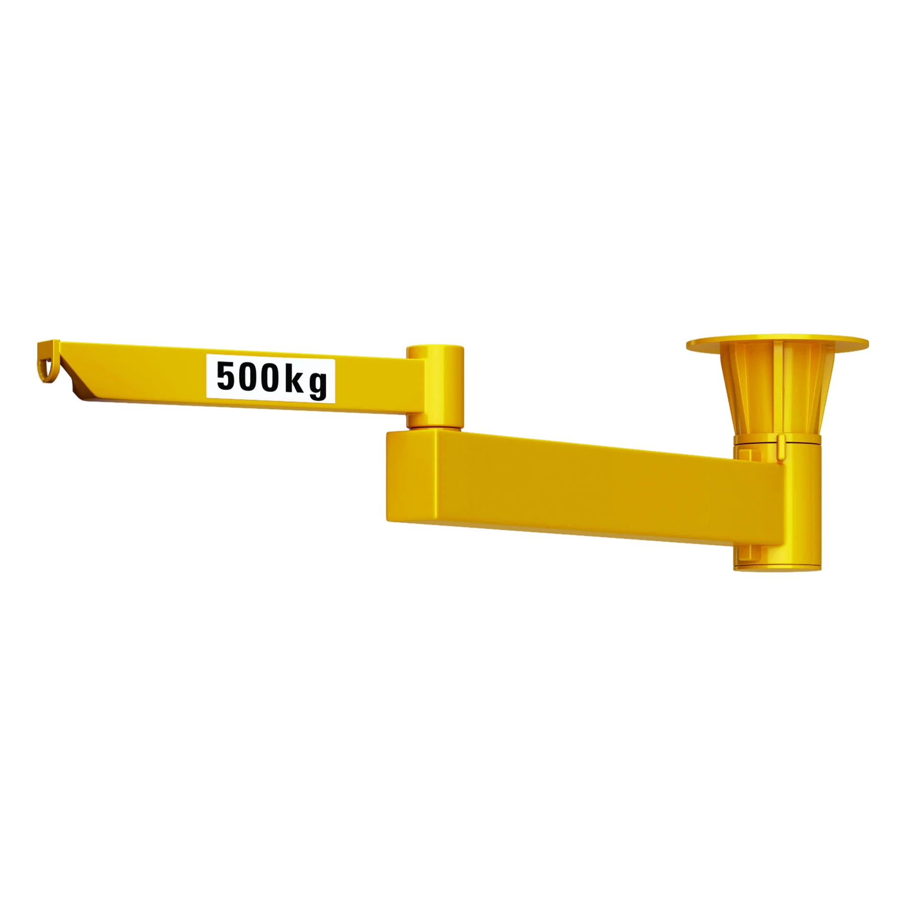 Hängande ledad pelarsvängkran (ZSD-PS) 50–1000 kg, 2–5 m